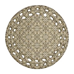 Modern Baroque Pattern Ornament (round Filigree)