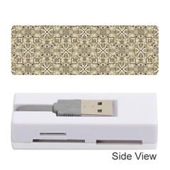 Modern Baroque Pattern Memory Card Reader (stick)  by dflcprints