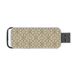 Modern Baroque Pattern Portable USB Flash (One Side) Front