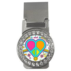 Love Peace Feelings Nature Money Clips (cz)  by Sapixe