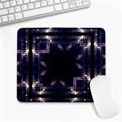 Cosmos Kaleidoscope Art Pattern Large Mousepads by Sapixe