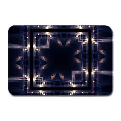 Cosmos Kaleidoscope Art Pattern Plate Mats by Sapixe