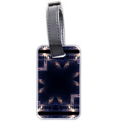 Cosmos Kaleidoscope Art Pattern Luggage Tags (two Sides) by Sapixe