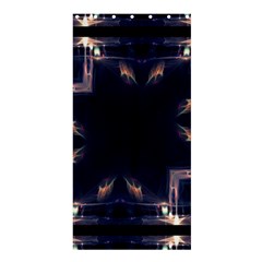 Cosmos Kaleidoscope Art Pattern Shower Curtain 36  X 72  (stall)  by Sapixe