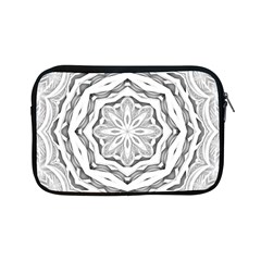 Mandala Pattern Floral Apple Ipad Mini Zipper Cases by Sapixe