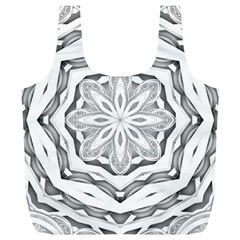 Mandala Pattern Floral Full Print Recycle Bags (l)  by Sapixe