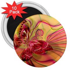 Arrangement Butterfly Aesthetics 3  Magnets (10 Pack)  by Sapixe