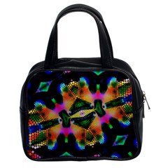 Butterfly Color Pop Art Classic Handbags (2 Sides) by Sapixe