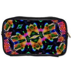 Butterfly Color Pop Art Toiletries Bags 2-side by Sapixe