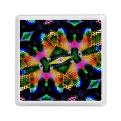 Butterfly Color Pop Art Memory Card Reader (square)  by Sapixe