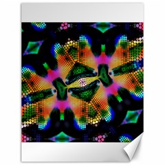 Butterfly Color Pop Art Canvas 12  X 16   by Sapixe