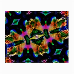 Butterfly Color Pop Art Small Glasses Cloth (2-side) by Sapixe