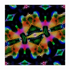 Butterfly Color Pop Art Medium Glasses Cloth by Sapixe