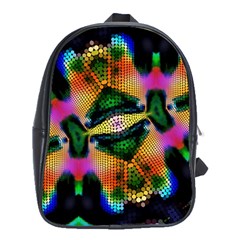 Butterfly Color Pop Art School Bag (xl) by Sapixe