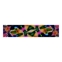 Butterfly Color Pop Art Velvet Scrunchie by Sapixe