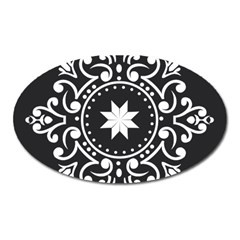 Table Pull Out Computer Graphics Oval Magnet by Sapixe