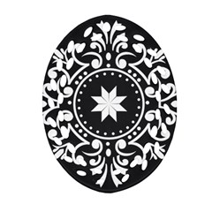 Table Pull Out Computer Graphics Ornament (Oval Filigree)