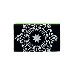 Table Pull Out Computer Graphics Cosmetic Bag (XS)