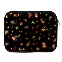 Fireworks Christmas Night Dark Apple Ipad 2/3/4 Zipper Cases by Sapixe