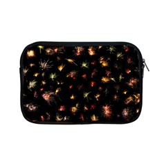 Fireworks Christmas Night Dark Apple Ipad Mini Zipper Cases by Sapixe