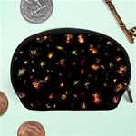 Fireworks Christmas Night Dark Accessory Pouches (Large)  Front