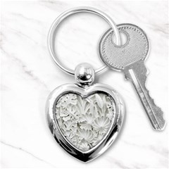 Pattern Motif Decor Key Chains (heart)  by Sapixe