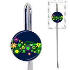 Flower Power Flowers Ornament Book Mark