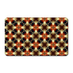 Kaleidoscope Image Background Magnet (Rectangular)