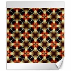 Kaleidoscope Image Background Canvas 8  x 10 