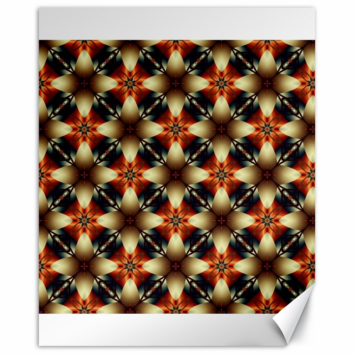 Kaleidoscope Image Background Canvas 16  x 20  