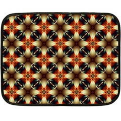 Kaleidoscope Image Background Double Sided Fleece Blanket (Mini) 