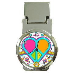 Love Peace Feelings Nature Money Clip Watches by Sapixe