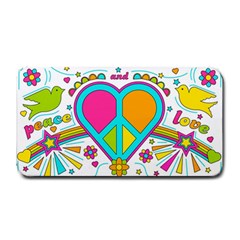 Love Peace Feelings Nature Medium Bar Mats by Sapixe