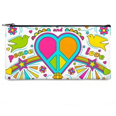 Love Peace Feelings Nature Pencil Cases by Sapixe