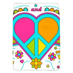 Love Peace Feelings Nature Flap Covers (l)  by Sapixe