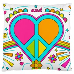 Love Peace Feelings Nature Standard Flano Cushion Case (one Side) by Sapixe