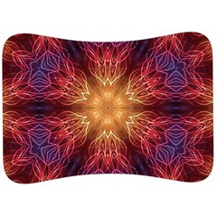 Fractal Abstract Artistic Velour Seat Head Rest Cushion