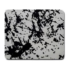 Fabric Texture Painted White Soft Large Mousepads by Sapixe