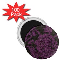 Purple Black Red Fabric Textile 1 75  Magnets (100 Pack)  by Sapixe