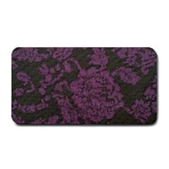 Purple Black Red Fabric Textile Medium Bar Mats by Sapixe