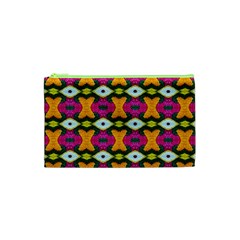 Artwork By Patrick-colorful-2-3 Cosmetic Bag (xs) by ArtworkByPatrick