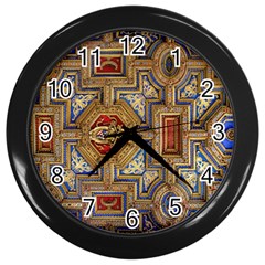 Church Ceiling Box Ceiling Painted Wall Clocks (black) by Sapixe