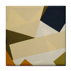 Fabric Textile Texture Abstract Tile Coasters by Sapixe