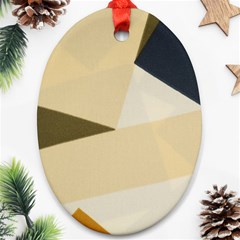 Fabric Textile Texture Abstract Ornament (oval) by Sapixe