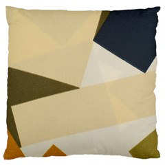 Fabric Textile Texture Abstract Large Cushion Case (two Sides)