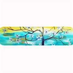 Oil Painting Tree Flower Large Bar Mats by Sapixe