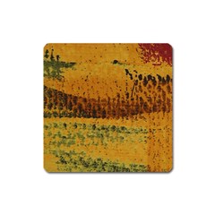 Fabric Textile Texture Abstract Square Magnet by Sapixe