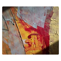 Painting Macro Color Oil Paint Double Sided Flano Blanket (small)  by Sapixe