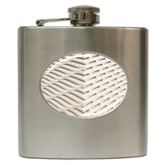 Backround Pattern Texture Dimension Hip Flask (6 Oz) by Sapixe