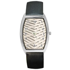 Backround Pattern Texture Dimension Barrel Style Metal Watch by Sapixe